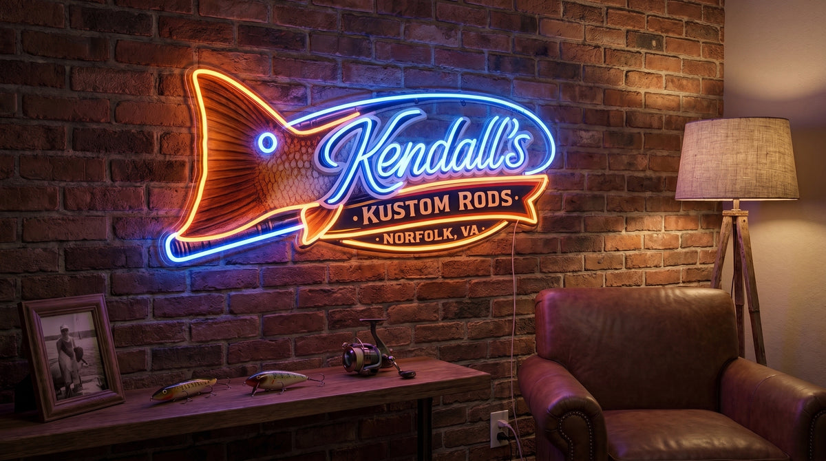 Custom Neon sign for Kendall kraft