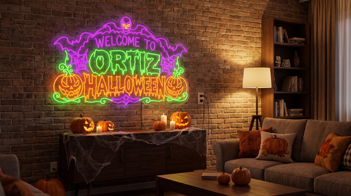 Custom Neon sign for Elkin Ortiz