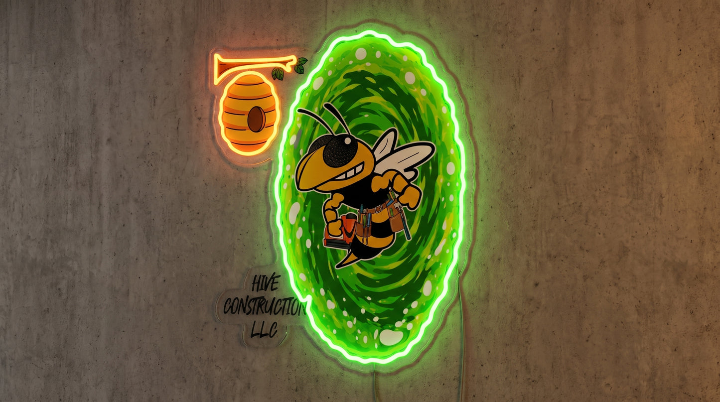 Custom Neon sign for Clayton Davis