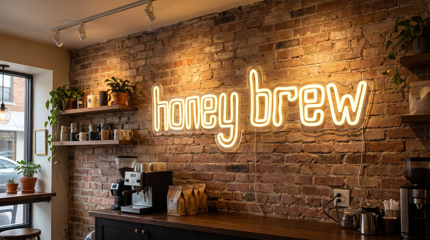 Custom Neon sign for Anthony roell
