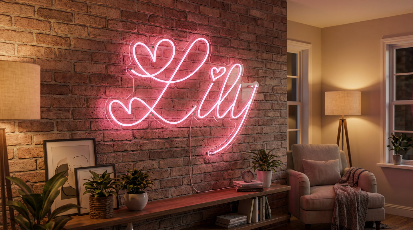 Custom Neon sign for Aliza Ganz