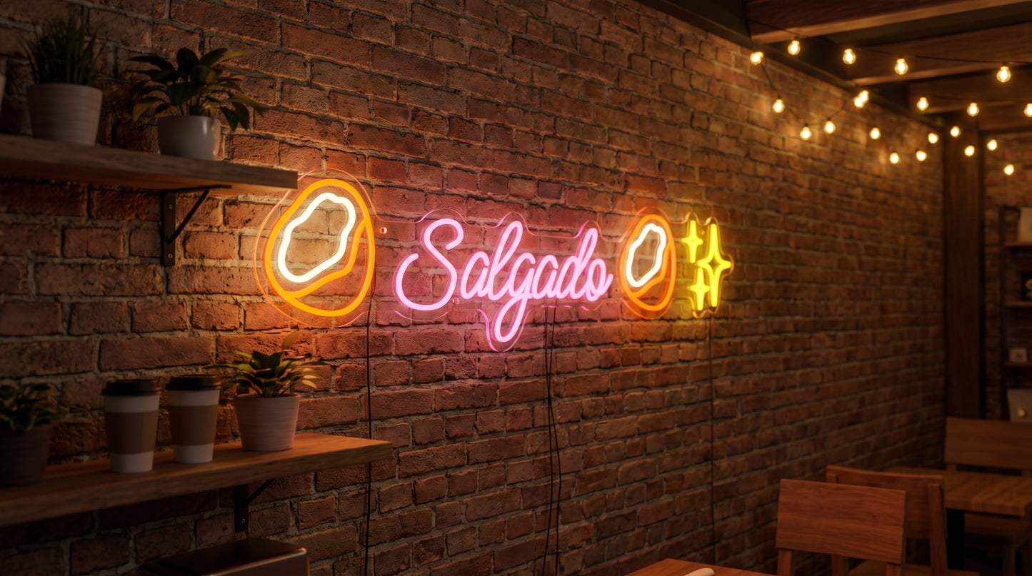 Custom Neon sign for Jason Campos