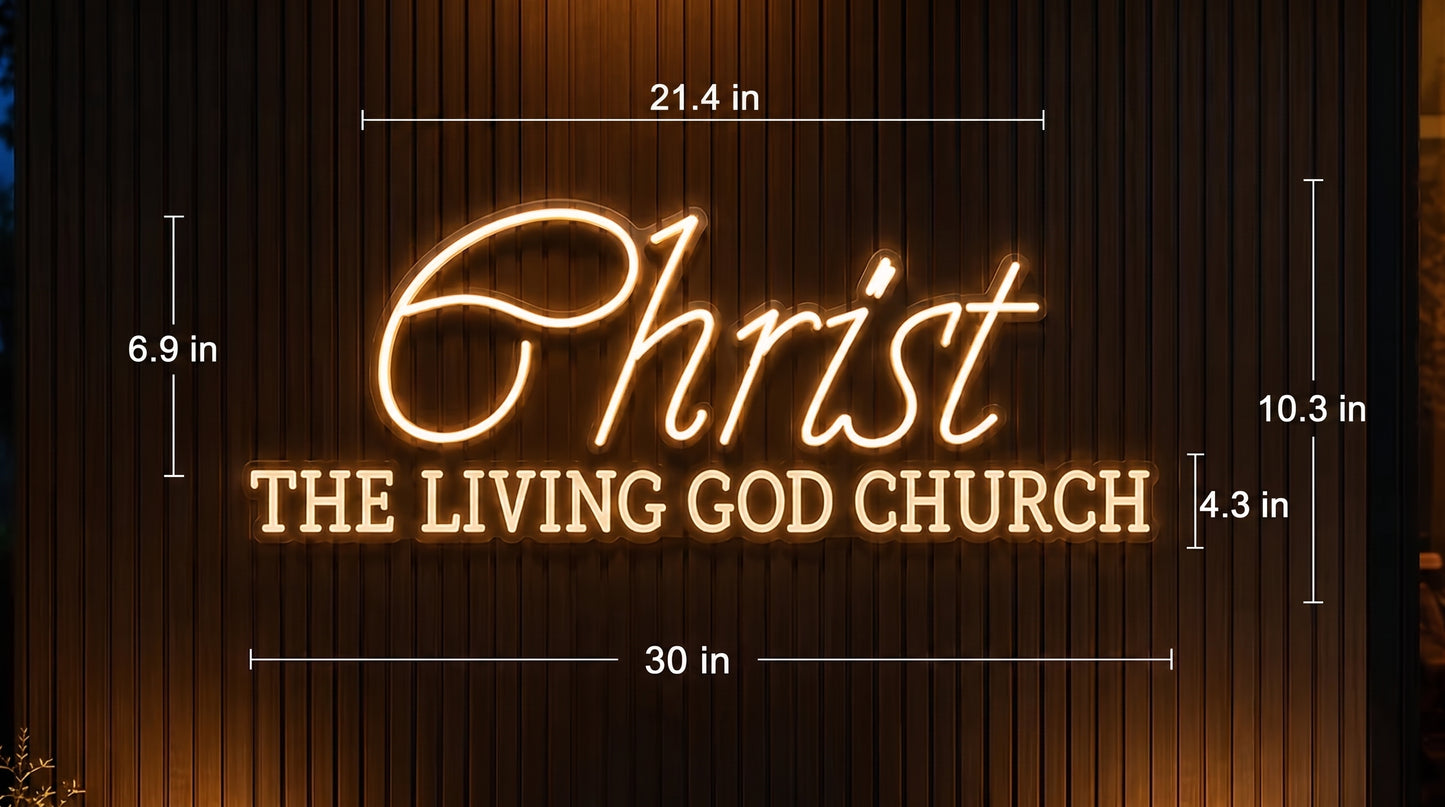 Updated Custom Neon sign for Exequiel Domingo
