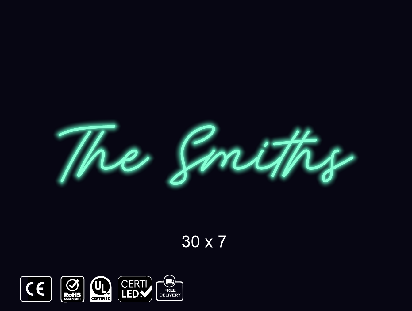 CUSTOM NEON SIGN FOR Smith Jodi