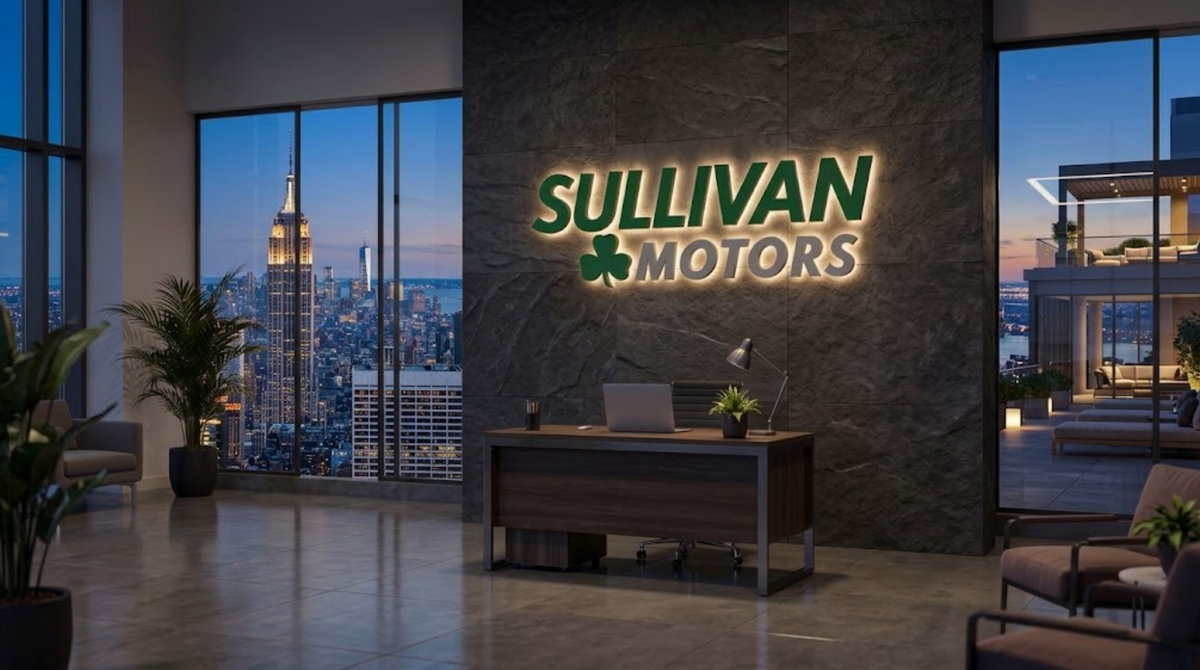 Custom Sign for Brian Sullivan Jr