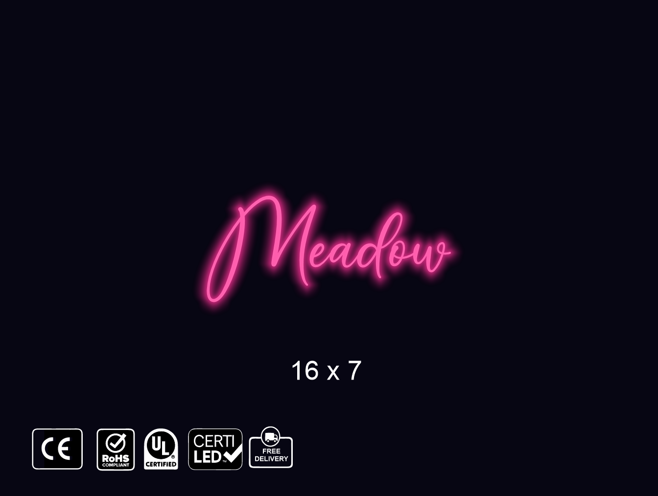 Custom Neon sign for MCS