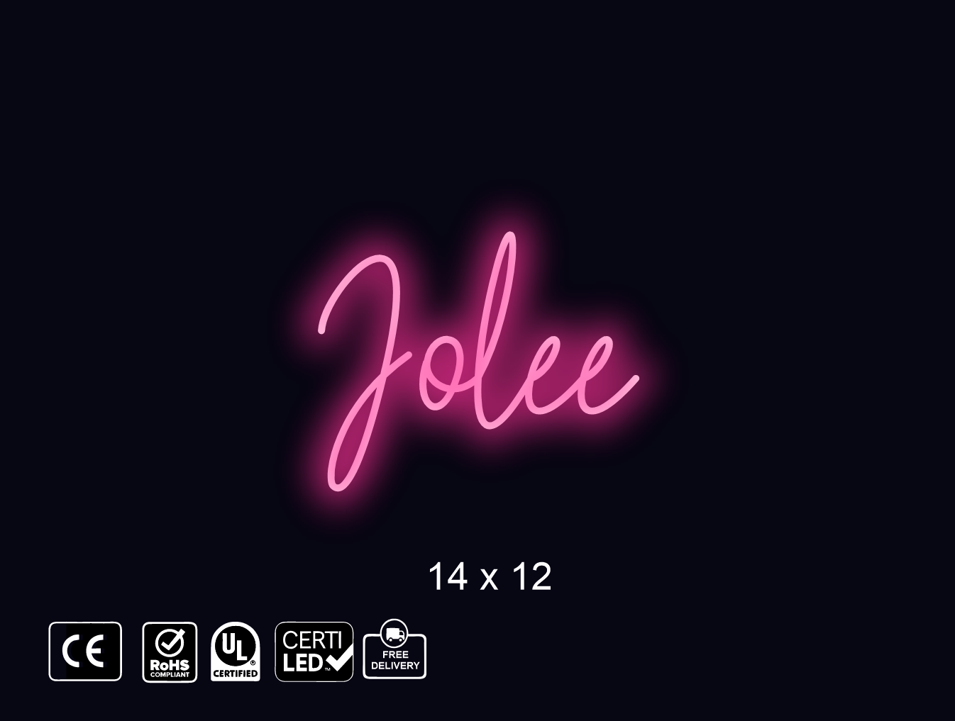 Custom Neon sign for Nk Johnson