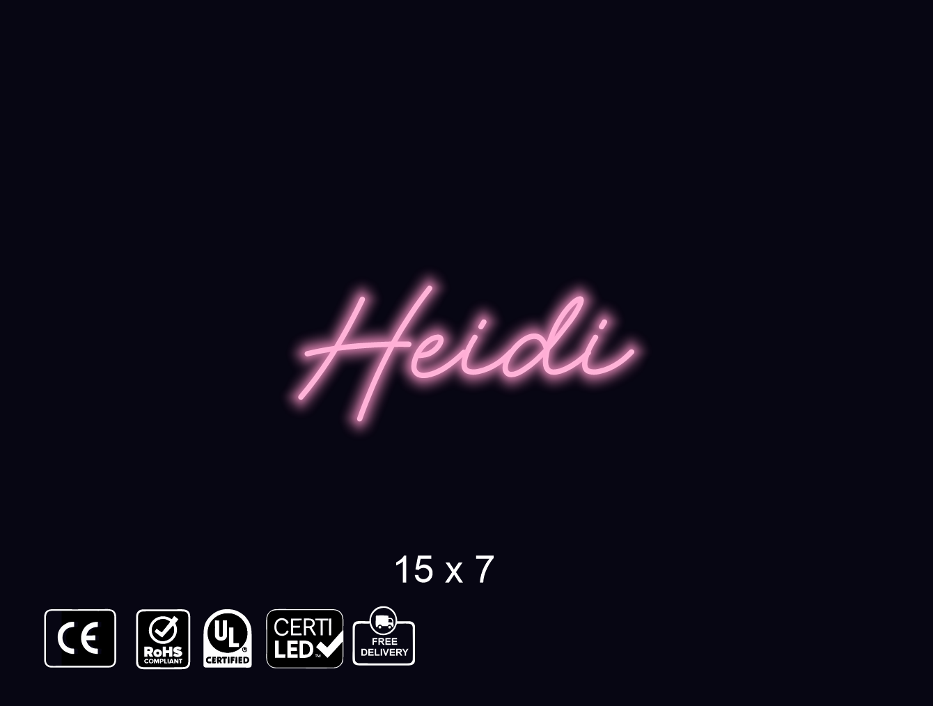 Custom Neon sign for Aiden