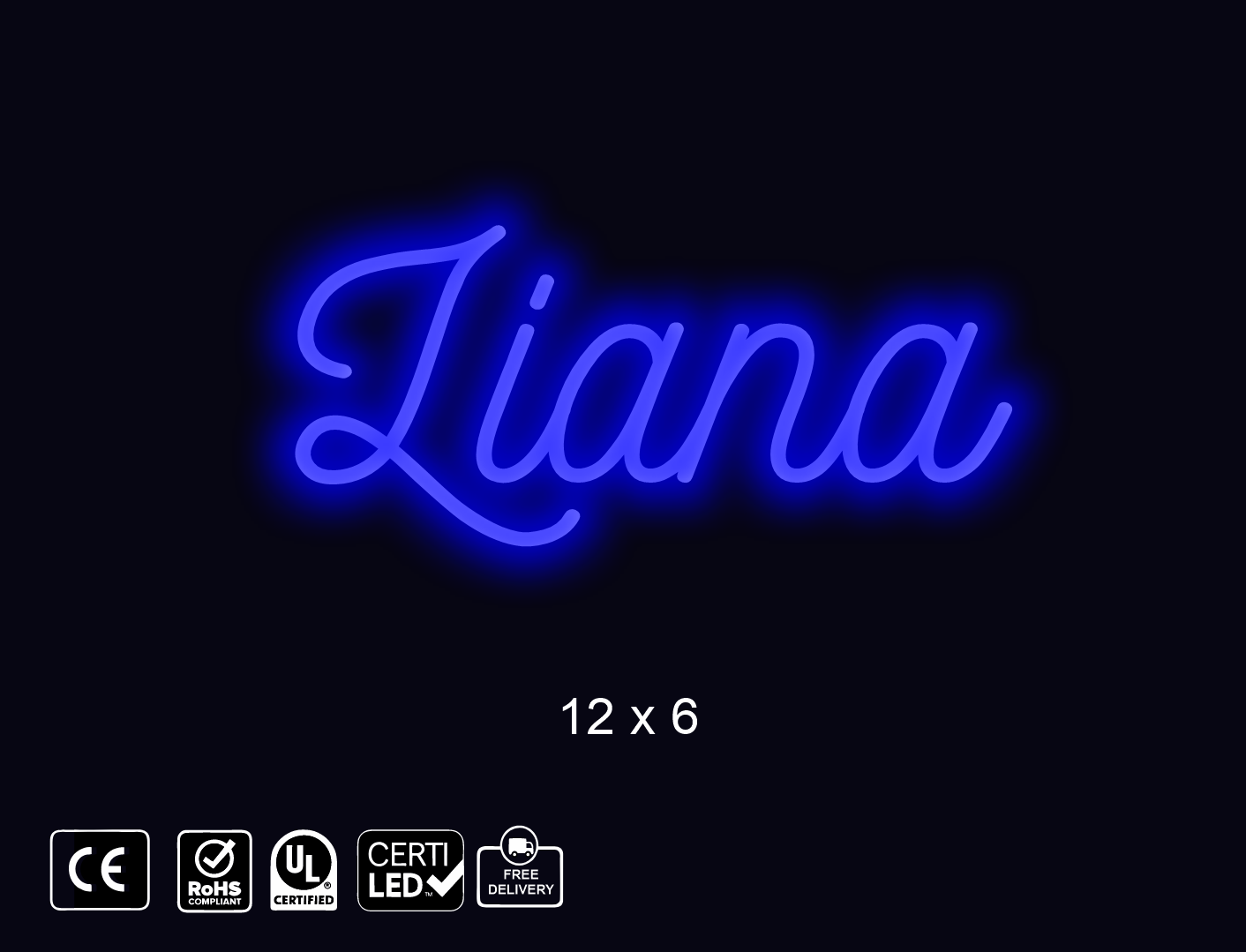 Custom Neon sign for K. Cook