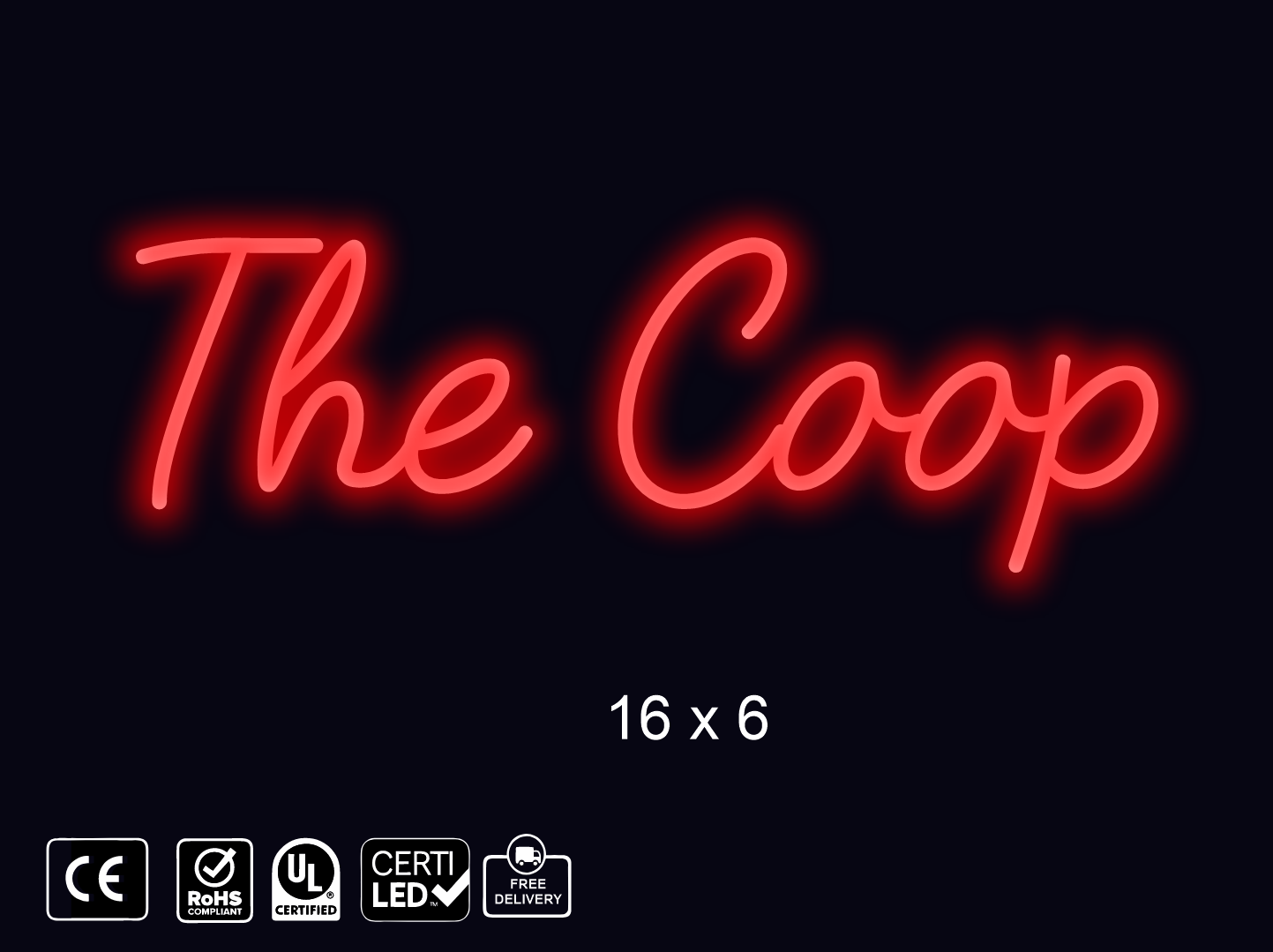 Custom Neon sign for Mason Lee