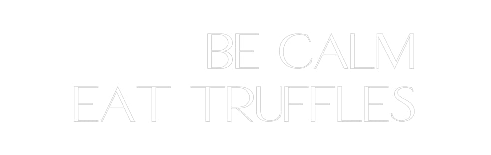 Customized Neon Sign: Be Ca...