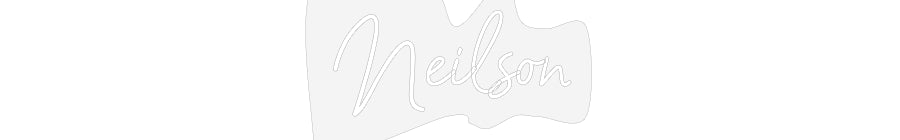 Customized Neon Sign: Neilson
