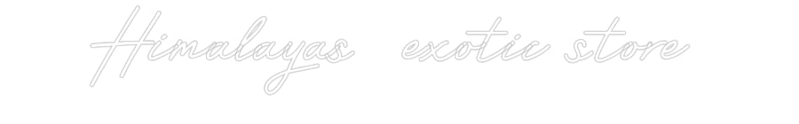 Customized Neon Sign: Himalayas ex...