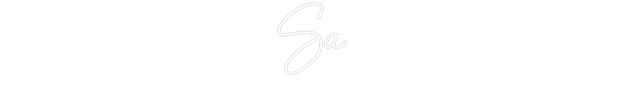 Customized Neon Sign: Sa