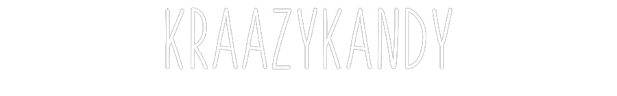 Customized Neon Sign: KRAAZYKANDY