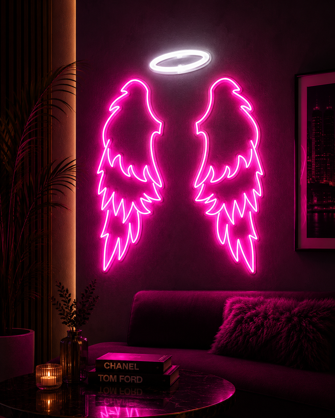 Wall Neon Sign "Wicked Cheers" Wall Décor