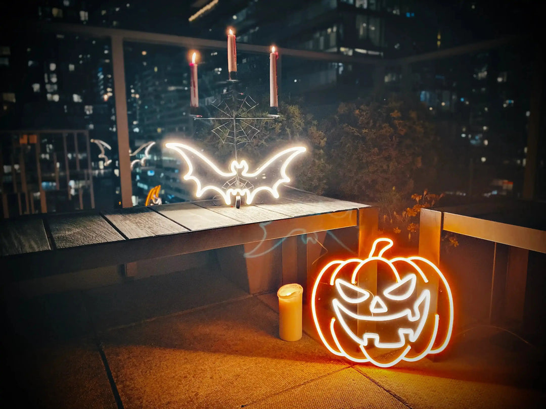 Halloween Neon Signs | Spooky Glow for Fright Night