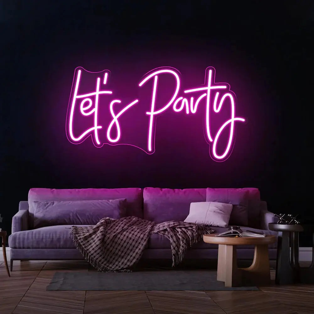 Neon Party Signs | Light Up Your Celebrations Vibrantly