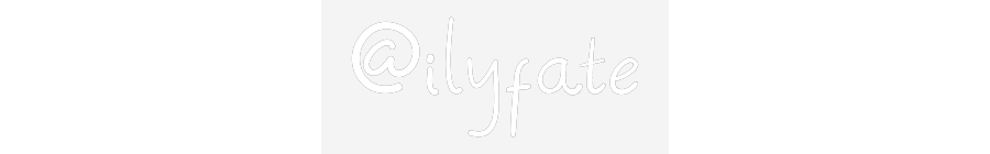 Customized Neon Sign: @ilyfate