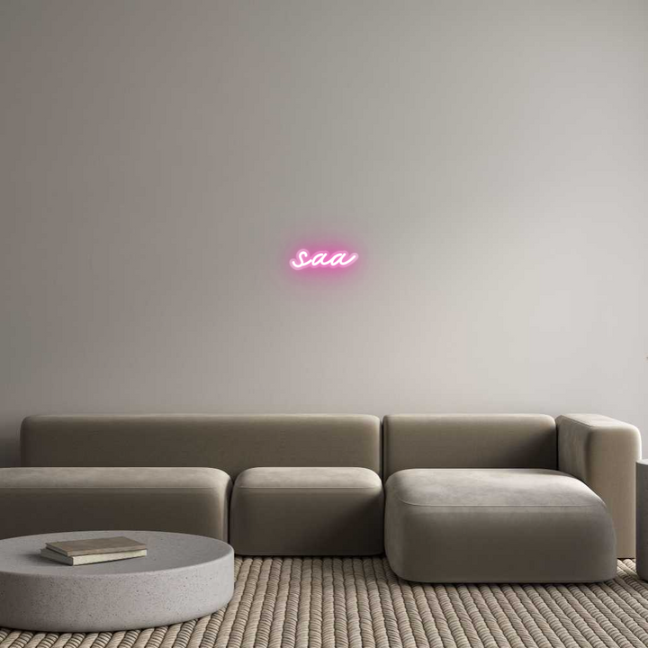 Customized Neon Sign: saa