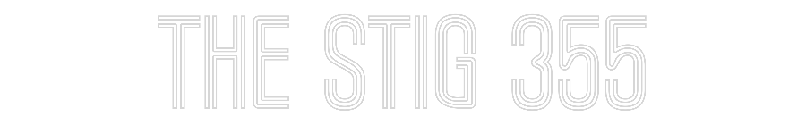 Customized Neon Sign: The Stig 355