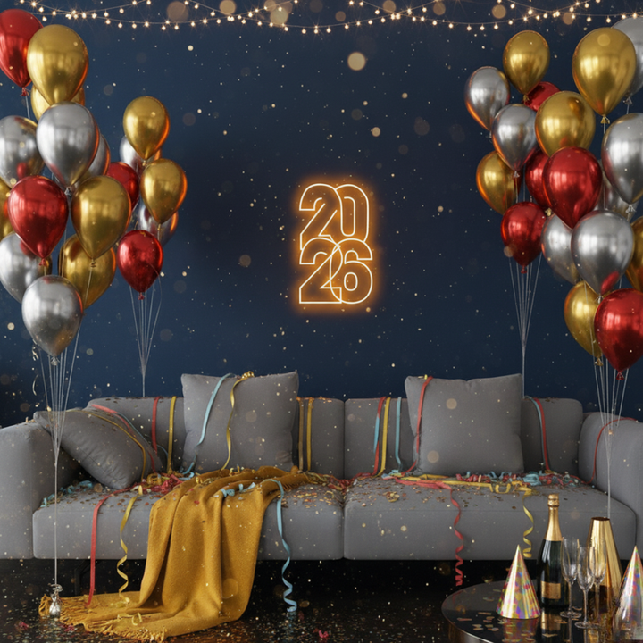 2026 LED Neon Sign  acrylic backing and the smooth silicone LED tubing from Neon.Shop.