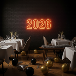 2026 LED Neon Sign by Neon.Shop for New Year celebrations