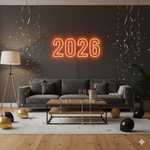 2026 LED Neon Sign by Neon.Shop for New Year celebrations