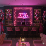 2026 UV Printed Neon Sign by Neon.Shop for New Year celebrations