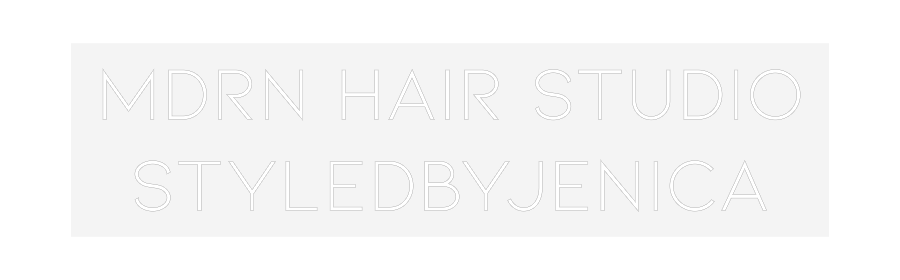 Customized Neon Sign: MDRN HAIR STU...