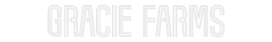 Customized Neon Sign: Gracie Farms