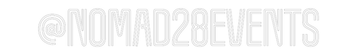 Customized Neon Sign: @nomad28events