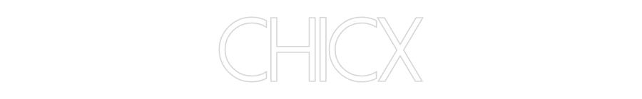 Customized Neon Sign: CHICX