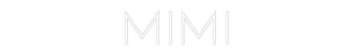 Customized Neon Sign: MIMI