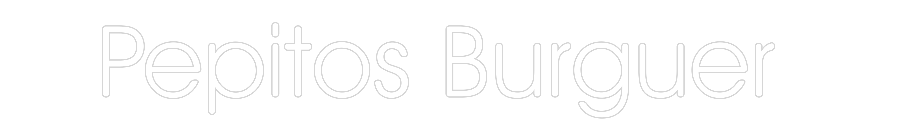 Customized Neon Sign: Pepitos Burgu...