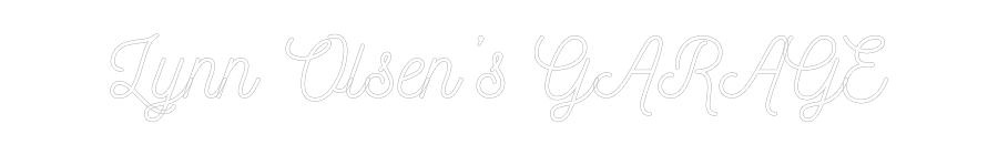 Customized Neon Sign: Lynn Olsen’s ...