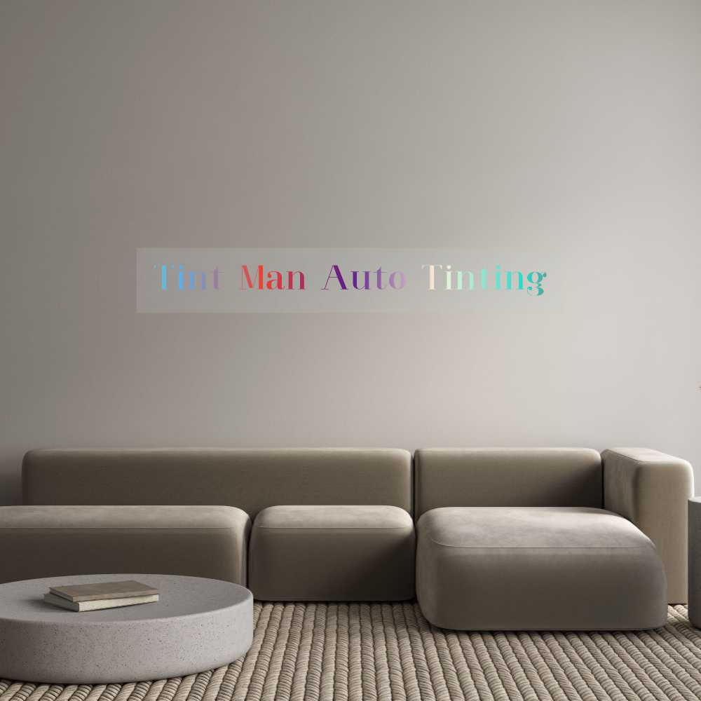 Customized Neon Sign: Tint Man Auto...