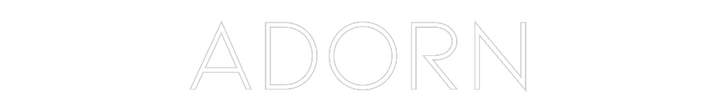 Customized Neon Sign: ADORN