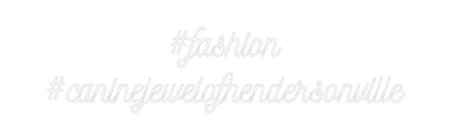 Customized Neon Sign: #fashion
#ca...