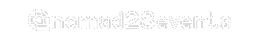 Customized Neon Sign: @nomad28events