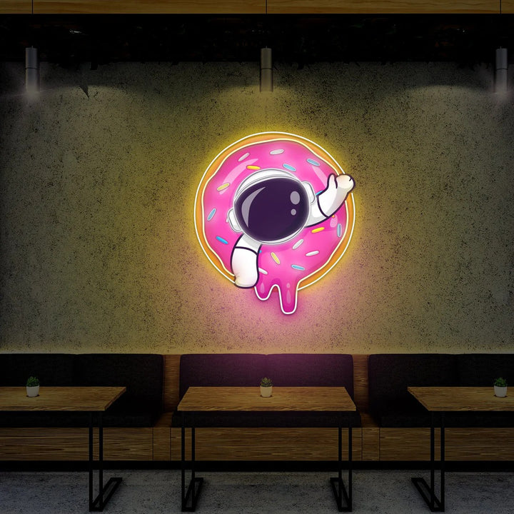 Astro Donut UV Light | Illuminate Cosmic Delights