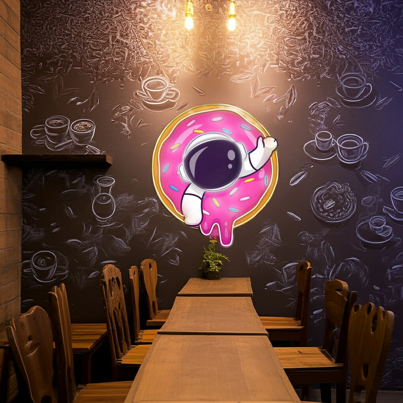 Astro Donut UV Light | Illuminate Cosmic Delights