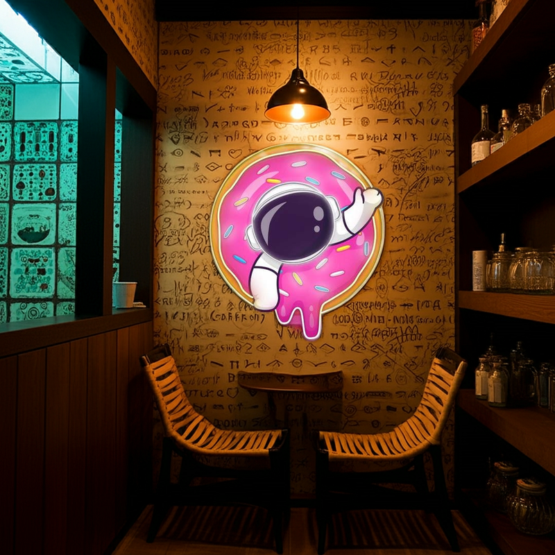 Astro Donut UV Light | Illuminate Cosmic Delights