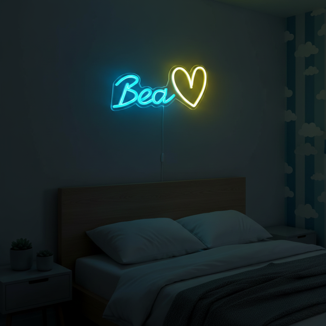 BEA LED Neon Sign by Neon.Shop for special occasions, home decoration, or stylish interior design.