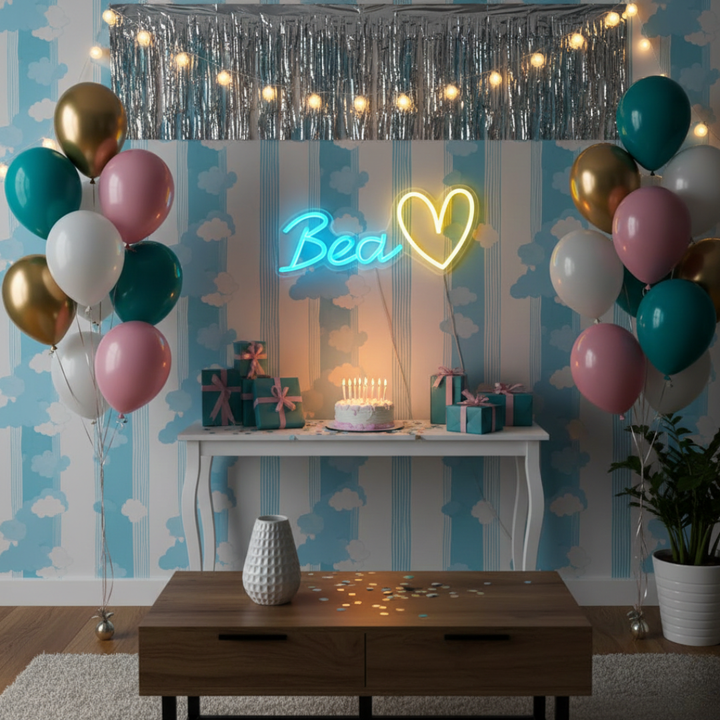 BEA LED Neon Sign by Neon.Shop for special occasions, home decoration, or stylish interior design.