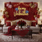 Be My Valentine’s Day LED neon sign glowing with romantic light for Valentine’s décor by Neon.Shop