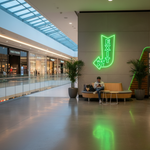 Bright Exit Way Out LED neon Sign by Neon.Shop for clear exit directions