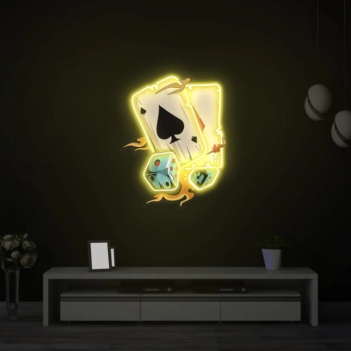 Card Neon UV Light | Illuminate Your Creativity