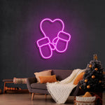 Christmas Gloves Merry Christmas Neon Sign by Neon.Shop glowing in festive LED colors for warm holiday décor.