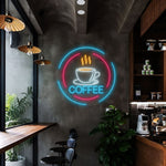 Coffee Cup neon sign by Neon.Shop for coffee shops and cafés